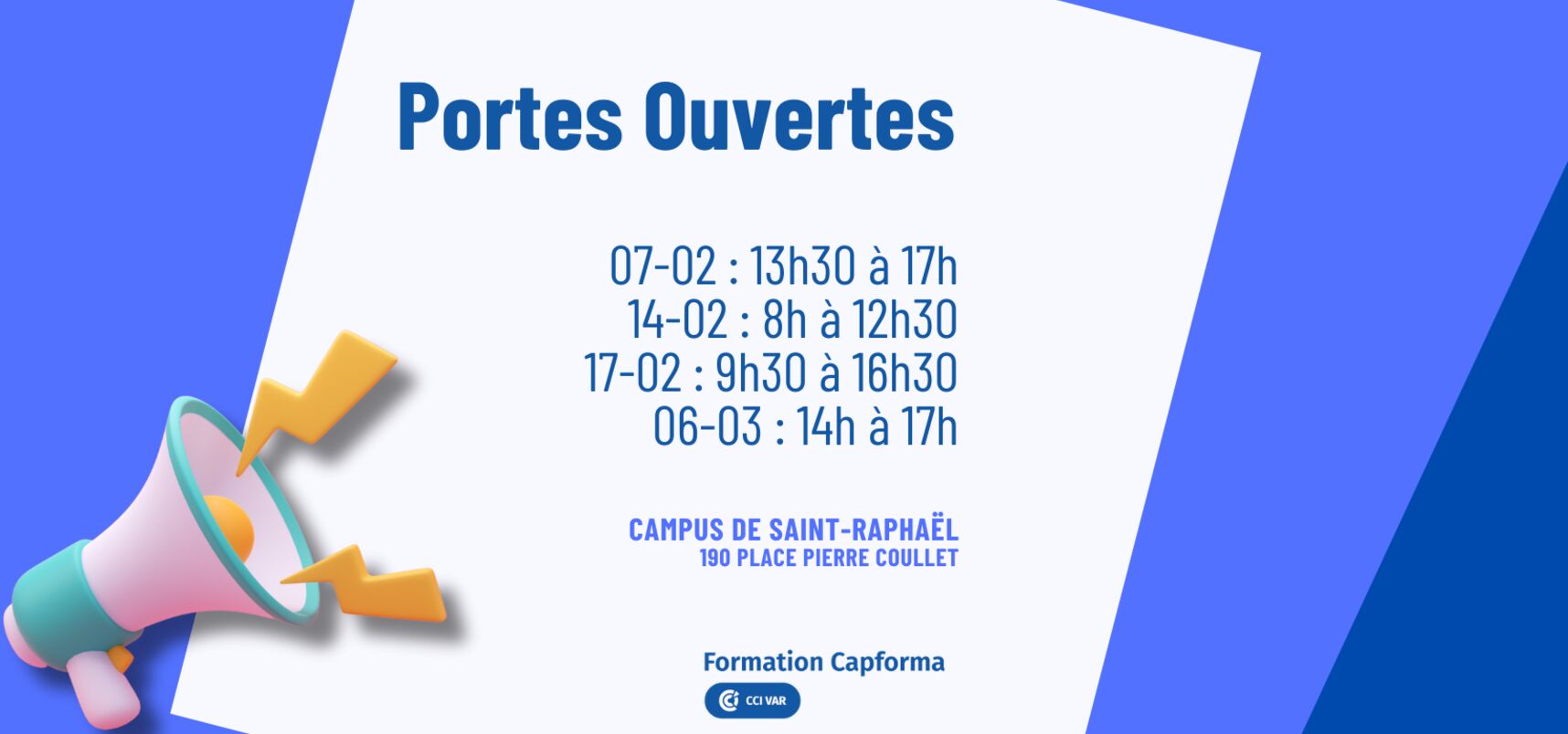 Portes ouvertes à Saint-Raphaël