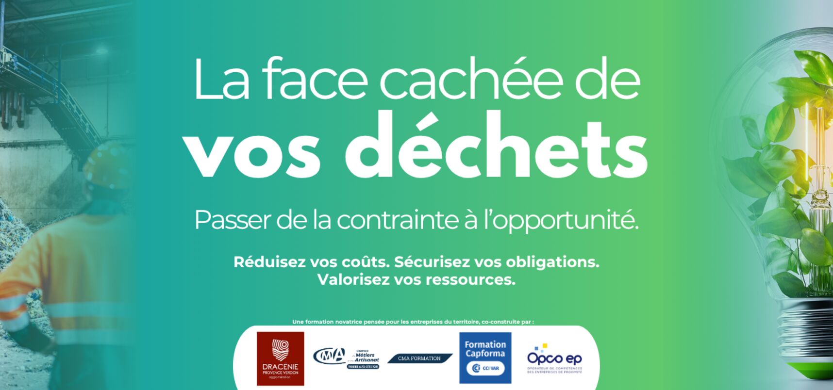face cachée déchets